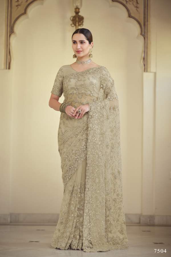 Arya Swarna 2 Party Wear Georgette Wedding Wear Heavy Latest Designer Saree Collection